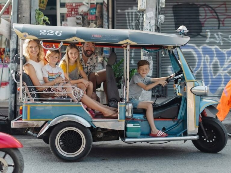 We moved from Kansas City to Thailand with 3 kids. We spend less time rushing and more time together.