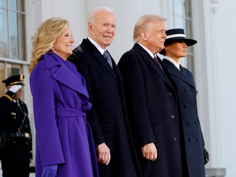 Jill Biden says Melania Trump 'kept trying to switch the topic to the weather' during their 'frosty' Inauguration Day car ride