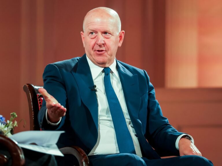 Goldman CEO says the bank's entry-level hiring may 'contract a little' as AI changes the talent mix