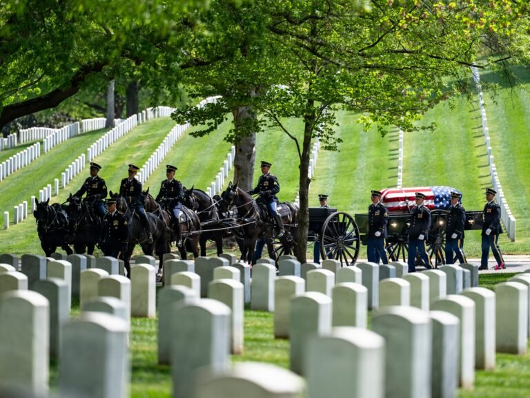 What Army horse soldiers go through in Arlington funeral training