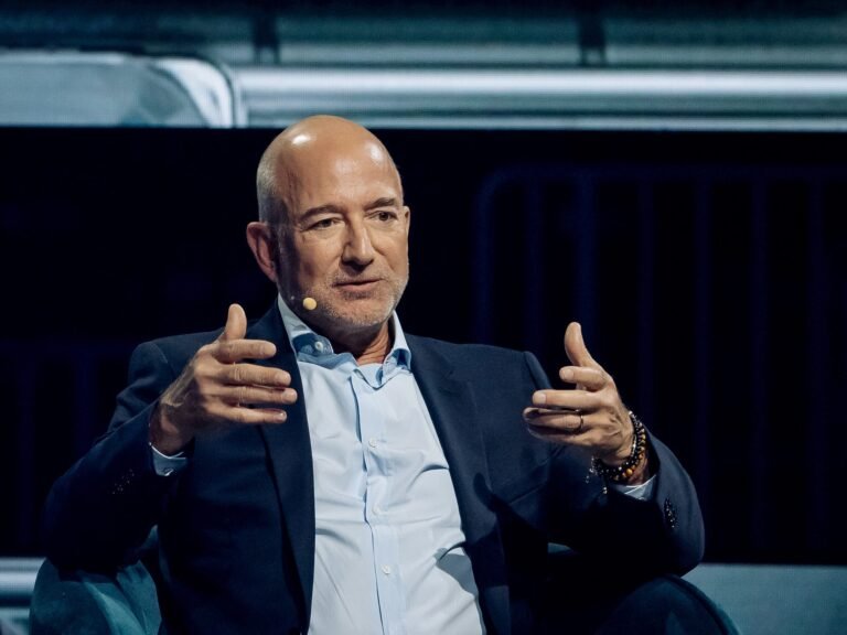 Jeff Bezos says AI is like a knife that can be used for good or bad, and the solution isn't 'no more data centers'