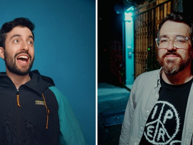 We talked to the comedians behind the viral fake AI ads on the subway