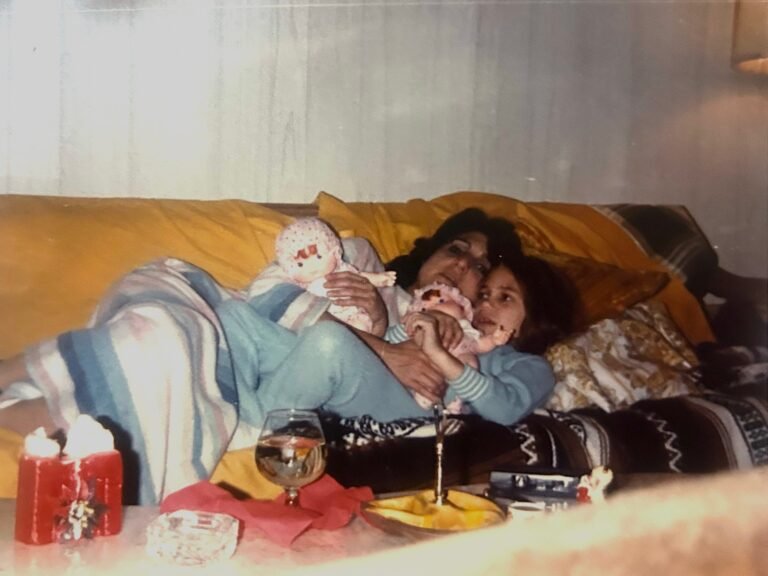 My great aunt helped raise me. She was a teacher, and when I became a teacher in my 40s, our shared experiences deepened our bond.
