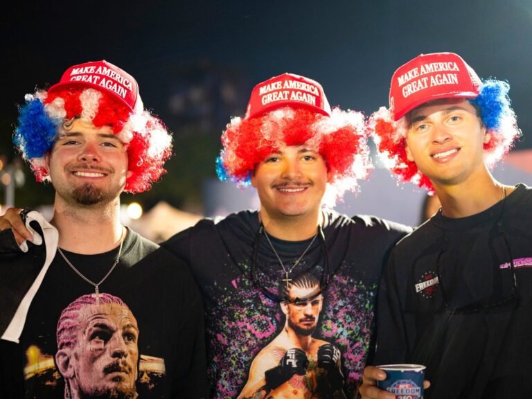 Blood-red, white and blue: My wild night at Trump's White House-hosted UFC fight