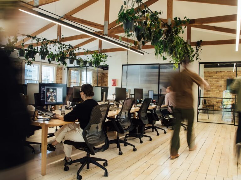 A company built a 'Michelin-star workspace' designed to reduce stress. It has indoor plants, massages, and a custom scent.