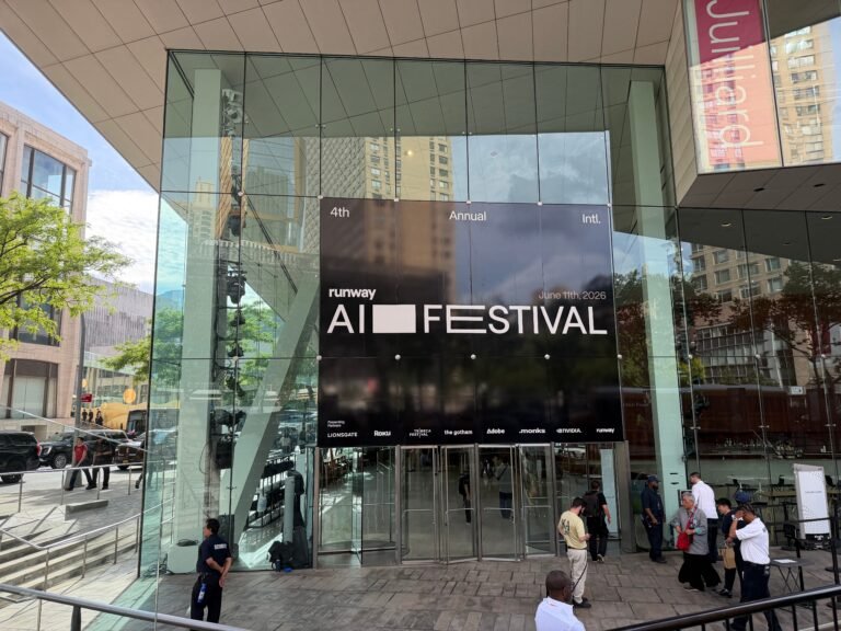 I went to Runway's AI film festival. I was skeptical, but the crowd ate it up.