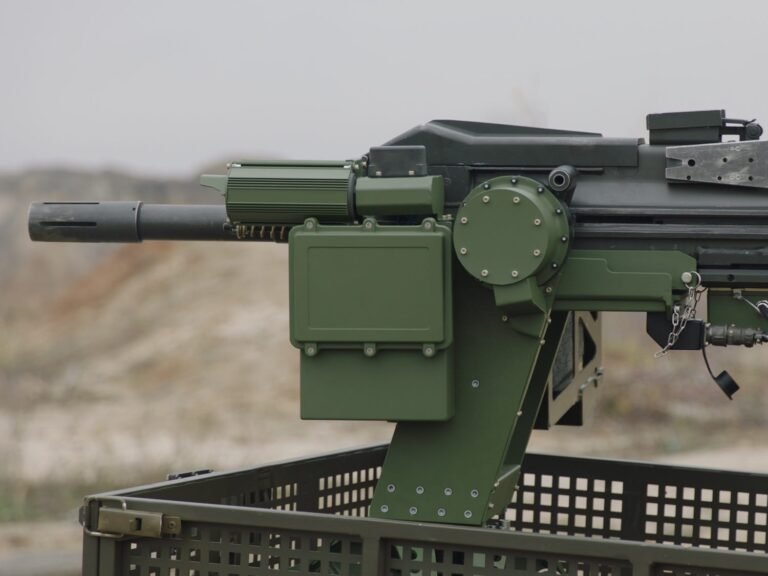 Ukraine is putting weapons stations on ground robots to make 'small tanks' that hunt Russia's infiltration teams