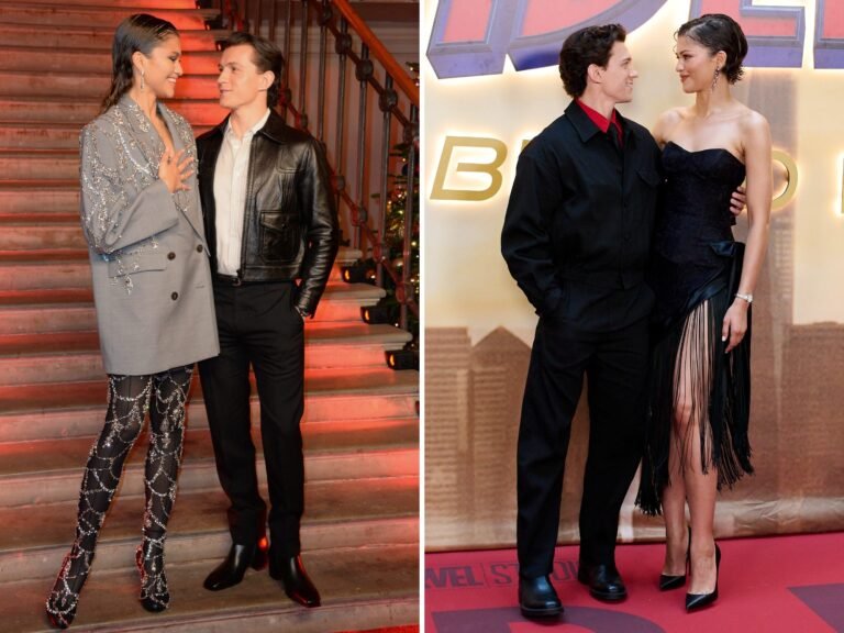 11 photos show how Zendaya and Tom Holland's style as a couple has evolved