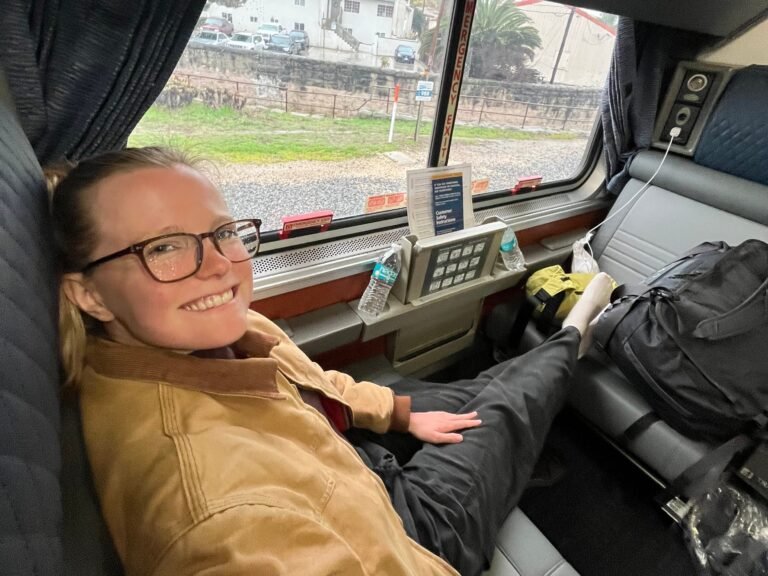 I took a 32-hour Amtrak trip up the West Coast. It was great, but I wouldn't recommend it for routine travel.
