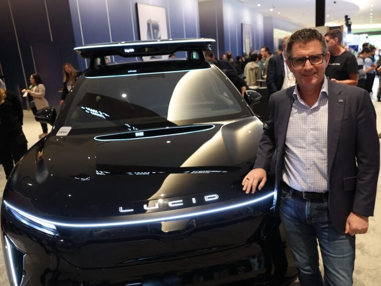 Before Lucid axed his role and downsized, the COO told us about the company's robotaxi bet