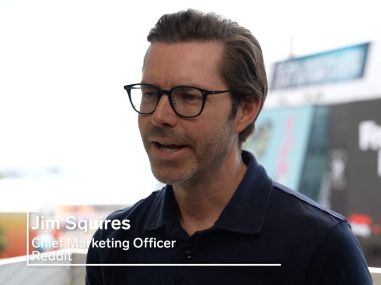 AI tools can give CMOs time to focus on taste and judgment, says Reddit's Jim Squires