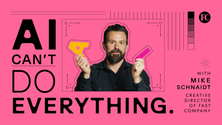 Here’s one thing AI can’t do.