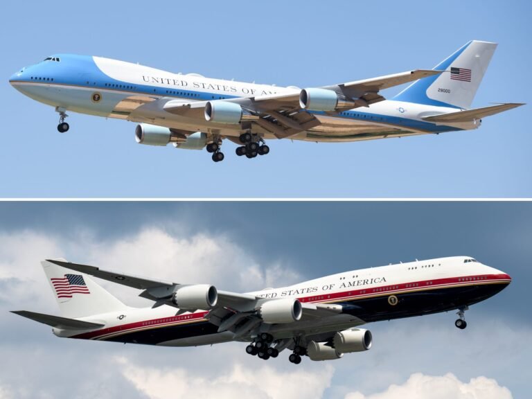 How Trump's new Air Force One, a luxury jet from Qatar, compares to the outgoing presidential plane