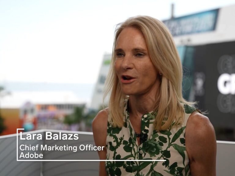 CMOs today need to disrupt themselves, says Adobe's top marketer Lara Balazs