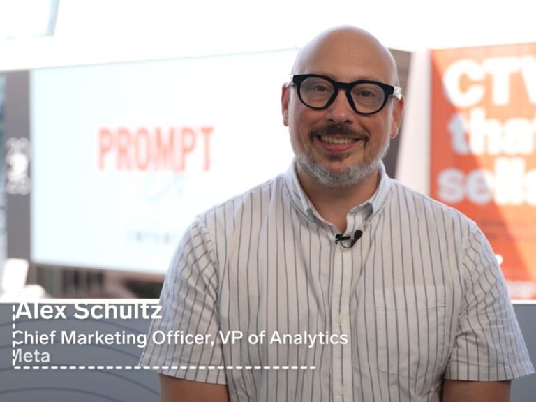CMOs need to show results, but they also need inspire their brand and teams, says Meta's Alex Schultz