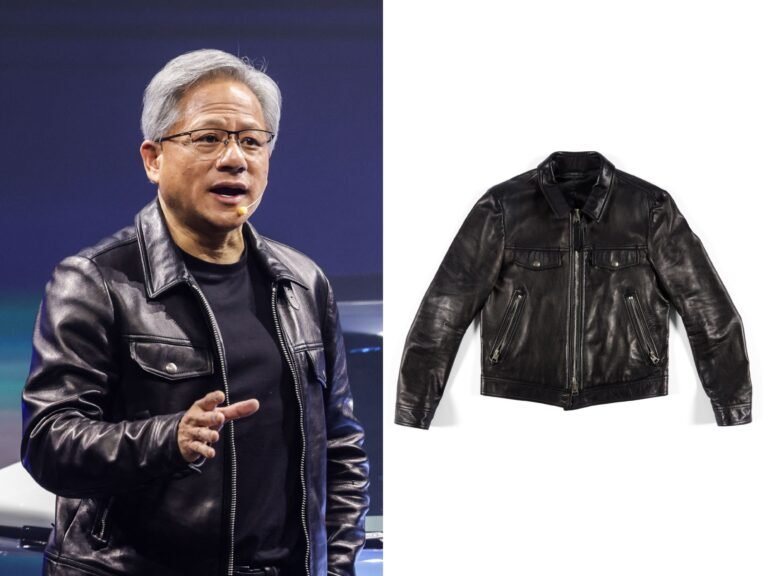 Jensen Huang's iconic leather jacket is going up for auction