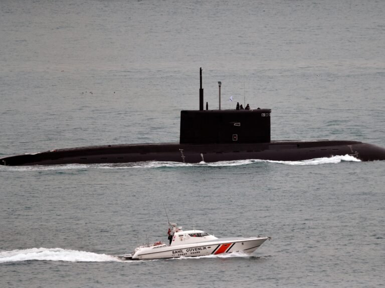 Russia equipped its submarines with anti-drone cages to protect against Ukraine's deep strikes, Western intel says