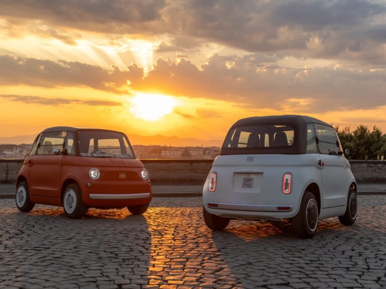 Fiat's tiny $14,000 EV is more golf cart than daily driver. Now it's coming to the US.