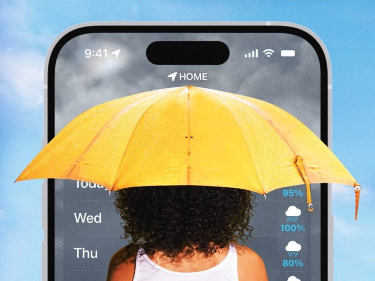 The weather app is putting a damper on America's summer plans