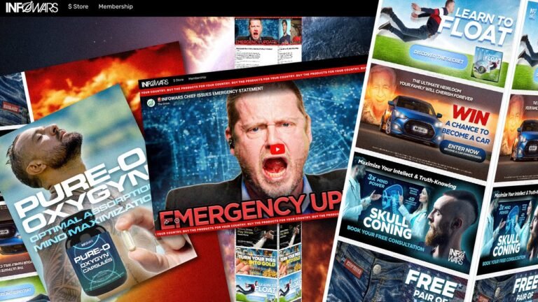 The new InfoWars website will make you forget all about Alex Jones—eventually