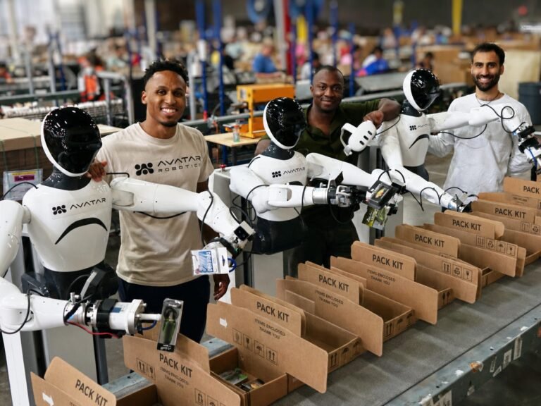 This startup that just raised $6.5 million bets the next big side hustle is controlling robots with VR headsets