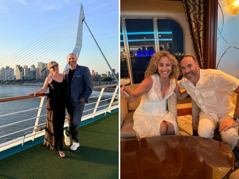 My husband and I took a cruise in Europe while our kids were at camp. It was unsettling at first not to have parenting duties.