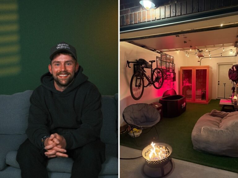 I turned my garage into a wellness hub for $10,000. Now my friends come over for the sauna and cold plunge, not drinks.