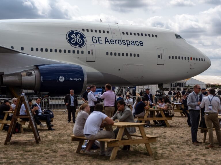 We toured a specially modified Boeing 747 used as a 'flying laboratory' to test new jet engines. See inside.