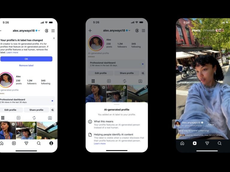 Instagram is cracking down on AI influencers who don't self-identify as AI