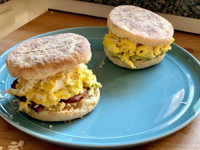 I tried Ina Garten's 'perfect breakfast sandwich.' It has deliciously fluffy eggs you can make in the microwave.