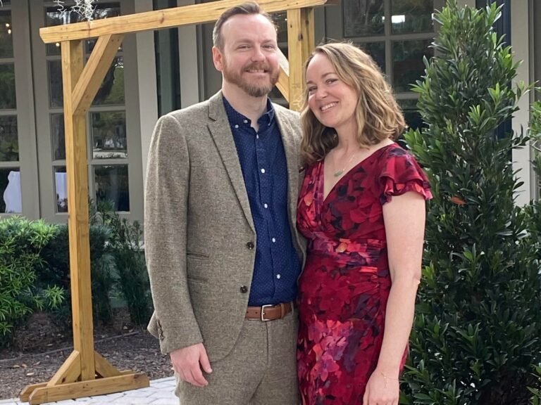My husband and I met at work. Then, I switched careers.