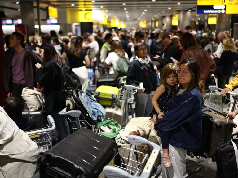Mapped: Travel chaos as a UK air traffic meltdown grounds thousands of flights worldwide
