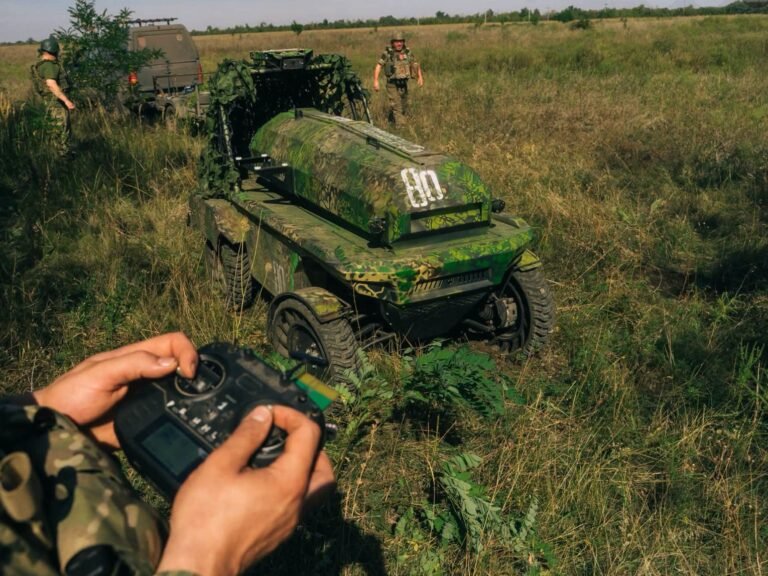 Ukraine’s fast medical robots can outrun Russian attacks, but speed creates new risks, makers and medics say