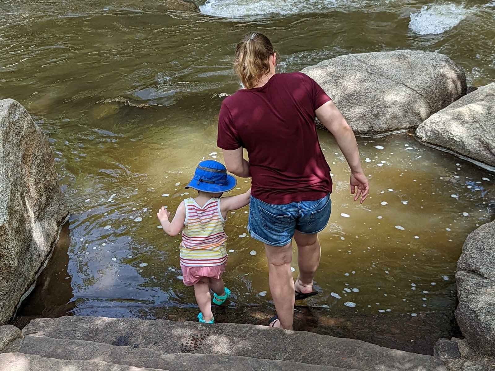 A stranger yelled at my child to stop crying. After standing up for my daughter, I stopped being so hard on myself.