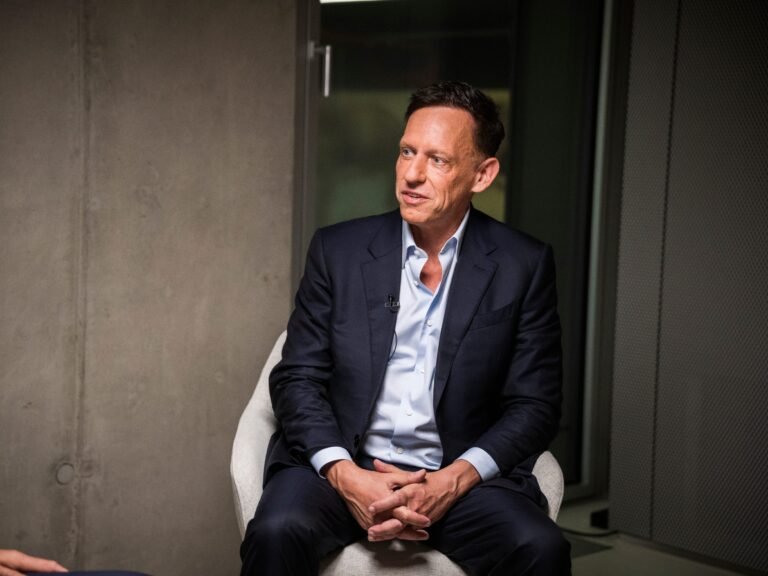 Peter Thiel says America's anti-AI backlash is a self-inflicted wound