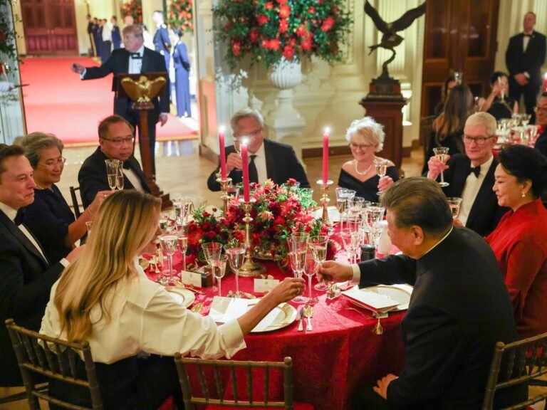 The who's who in tech showed up for Trump's glitzy White House dinner with China's leader