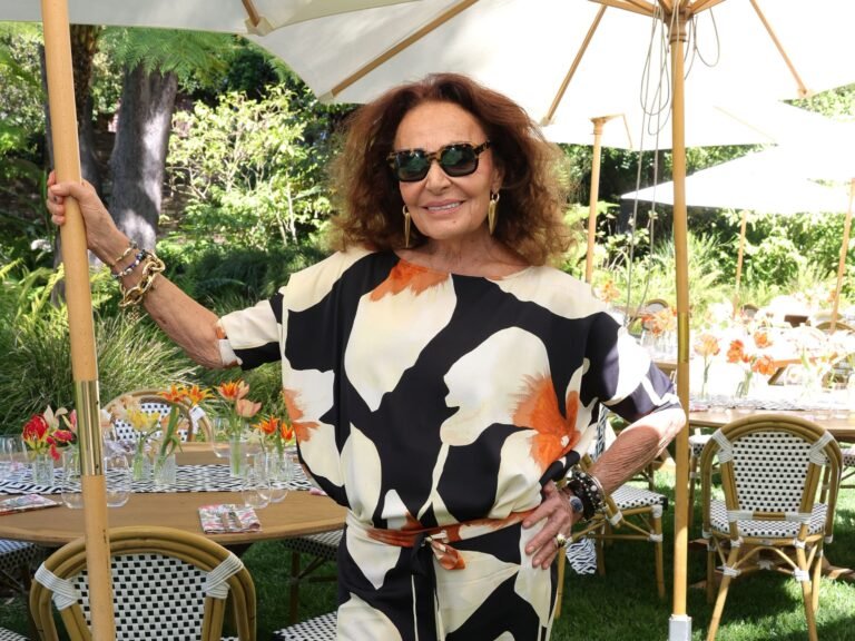 Diane von Furstenberg, 79, says she never felt guilty about choosing work over her kids