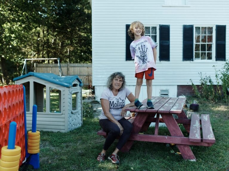 At 63 and 71, our friends are becoming grandparents. We're raising a kindergartener.