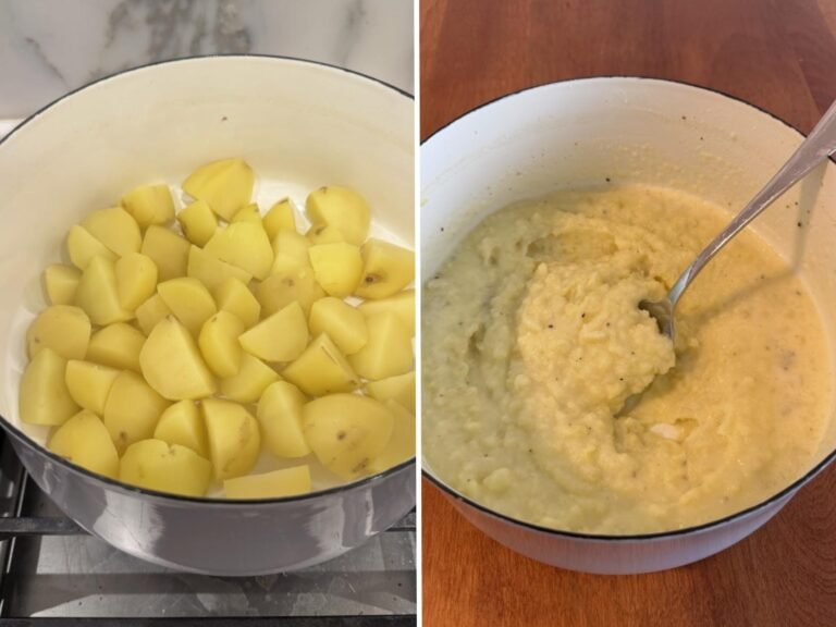 I made Ina Garten's flavorful mashed potatoes. From now on, I'll bring this easy side dish to every dinner party.