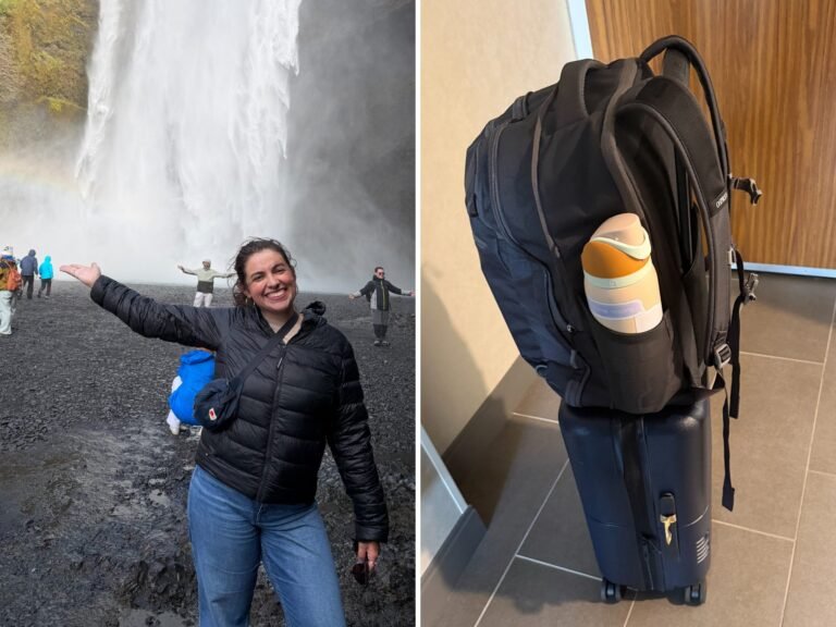 I traveled abroad for 2 weeks with only a carry-on and a personal item. Here's what worked — and what I wish I'd left behind.