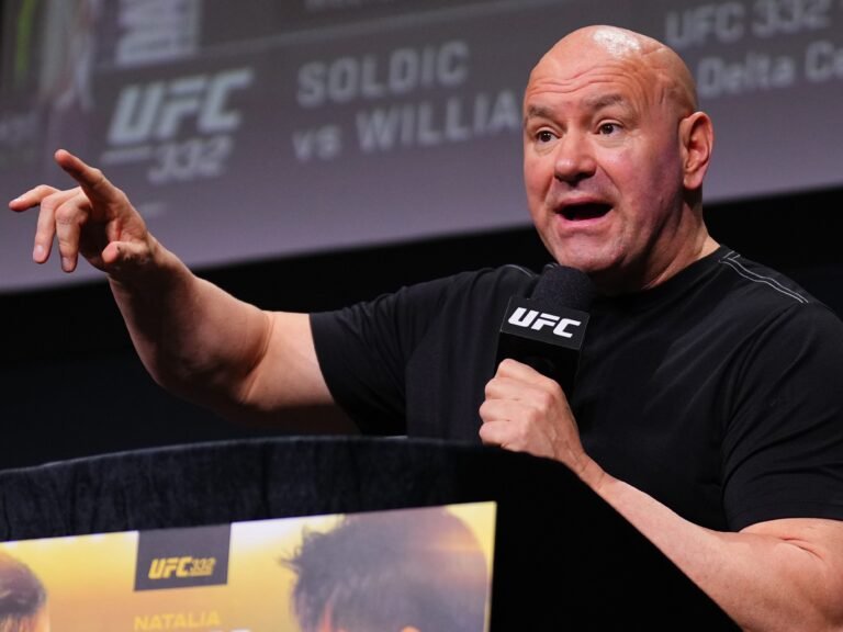 UFC CEO Dana White says it's 'impossible' to build a successful business while working from home