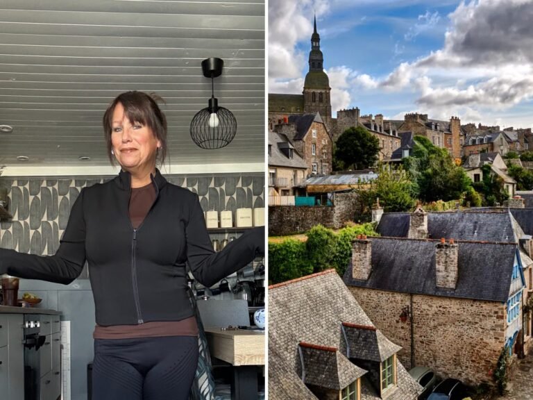 I got divorced abroad and decided to stay in Europe. My $900 pension goes so much further in a tiny French village.