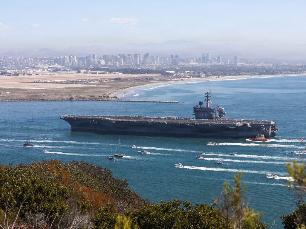 Here are the staggering numbers behind the Abraham Lincoln Carrier Strike Group's 321-day deployment