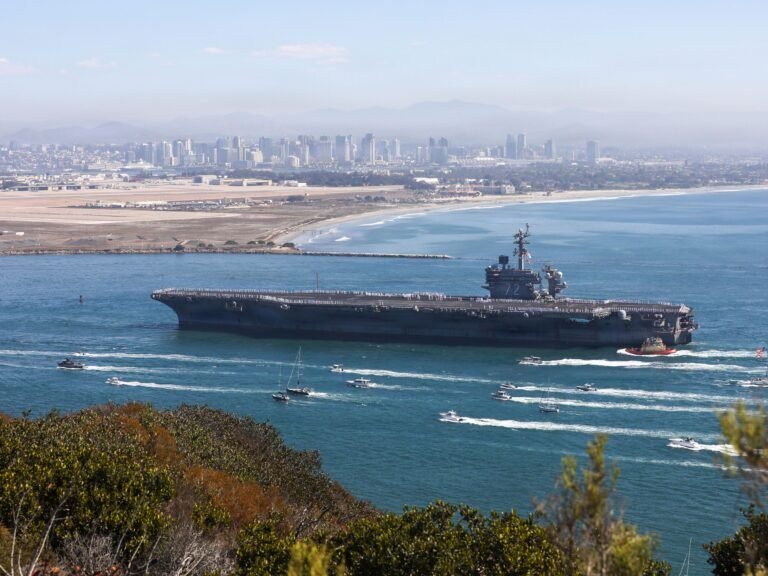Here are the staggering numbers behind the Abraham Lincoln Carrier Strike Group's 321-day deployment