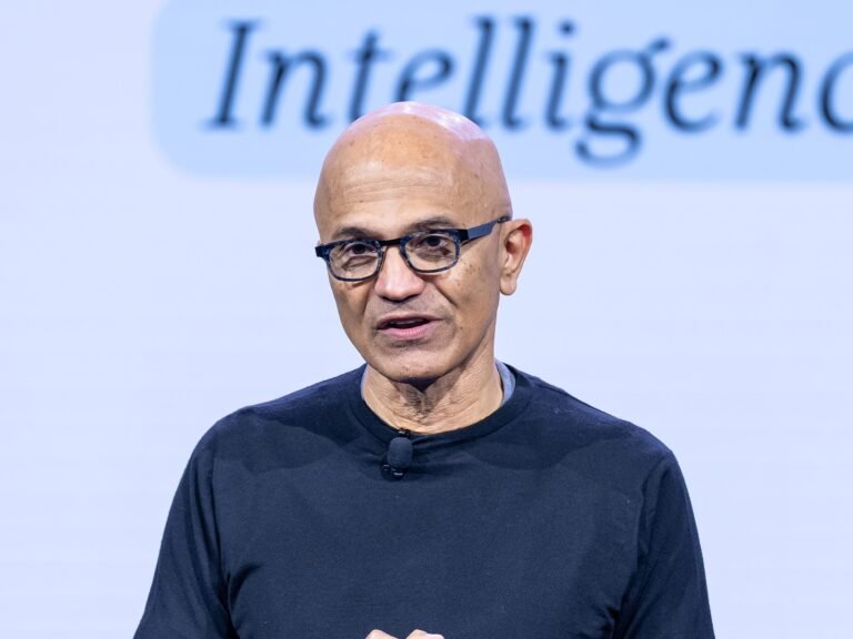 Satya Nadella says a company's relationship with AI should have trust issues