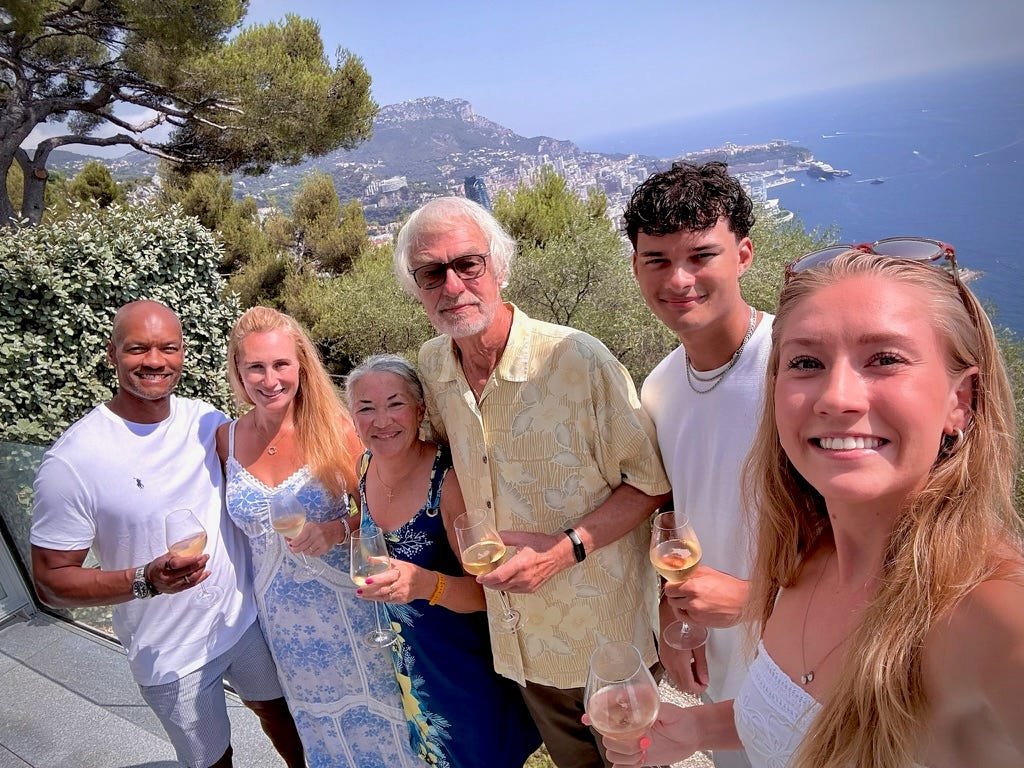 My dad is 75. He told me our annual family trips make him feel like he still has a future.