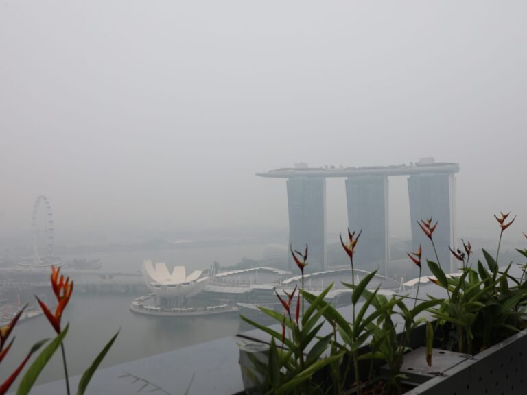 Singapore's iconic skyline is shrouded in a fire-related haze. Here's what it looks like across the island.