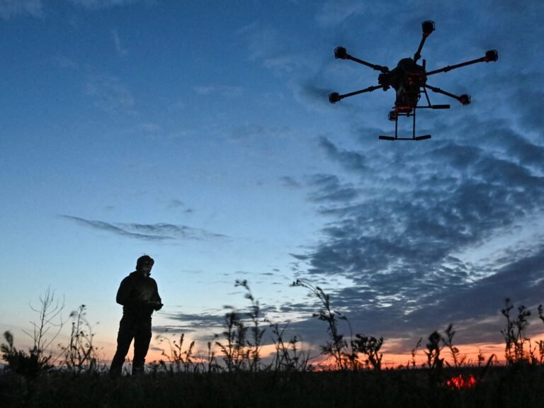 Flying drones are a risky way to rescue wounded troops. A Ukrainian official says they're a 'lifeline of last resort.'