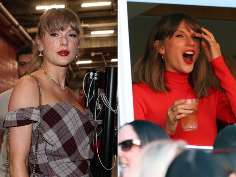 Taylor Swift is in her WAG era — here's every time she's cheered on Travis Kelce and the Chiefs