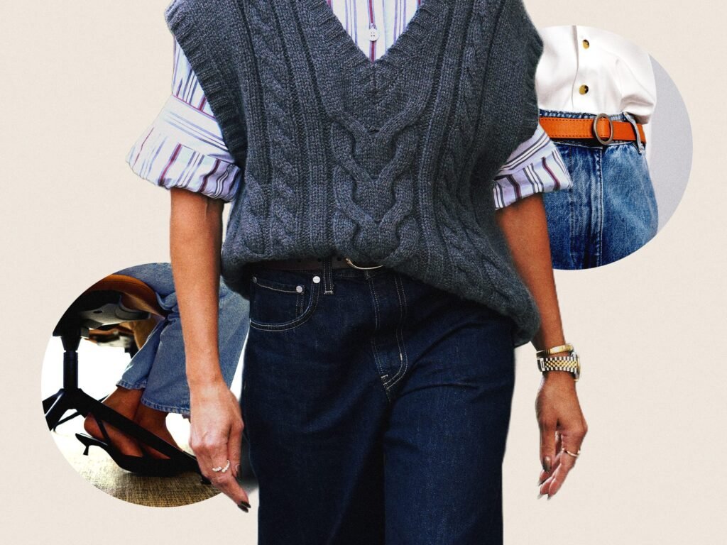I'm a personal stylist who works with corporate clients. These are 5 easy ways to dress up jeans for the office.